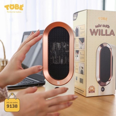 Máy Sưởi TOBE' WILLA MS 9138 ( bảo hành 6 tháng)