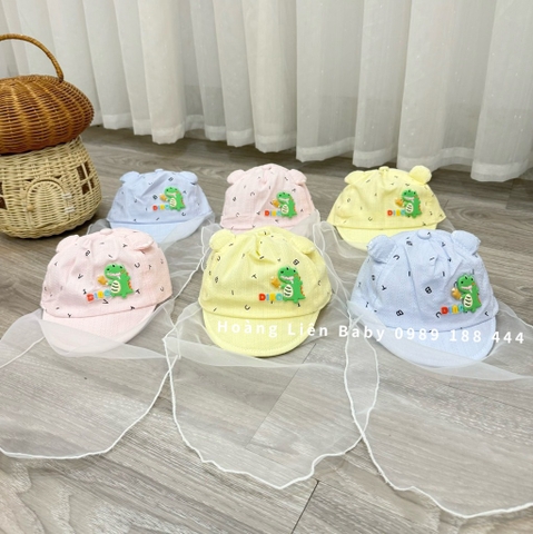 Mũ khăn voan loại đẹp cho bé sơ sinh