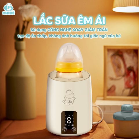 Máy lắc và ủ ấm bình sữa CHIBÉ CB040