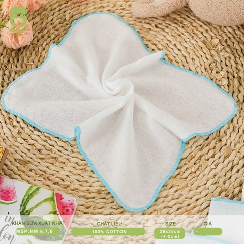 Khăn Sữa Xuất Nhật Mipbi 2 Lớp