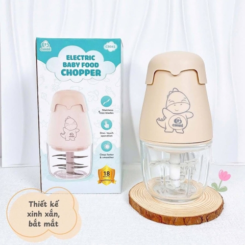 Máy xay đa năng, xay đồ ăn dặm cho bé Chibe CB041 ( chính hãng bảo hành 18tháng)