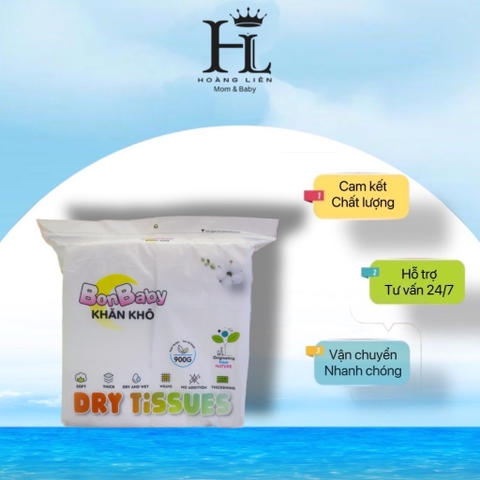 BonBaby - Khăn khô đa năng, bề mặt 3D cao cấp 900gr