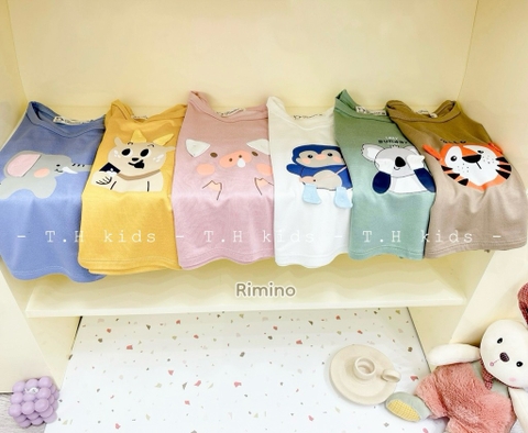 Áo dài tay thun lạnh Rimino size 1-5 tuổi