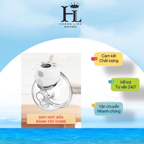 Máy hút sữa điện rảnh tay CHIBE' CB019 - Bảo hành chính hãng 12 tháng