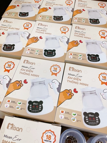 Ấm đun nước thông minh đa năng Misan Eco chính hãng bảo hành 18 tháng