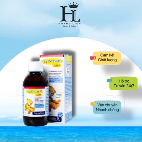 TPCN - Siro trị táo bón cho trẻ Fitobimbi  (200ml)