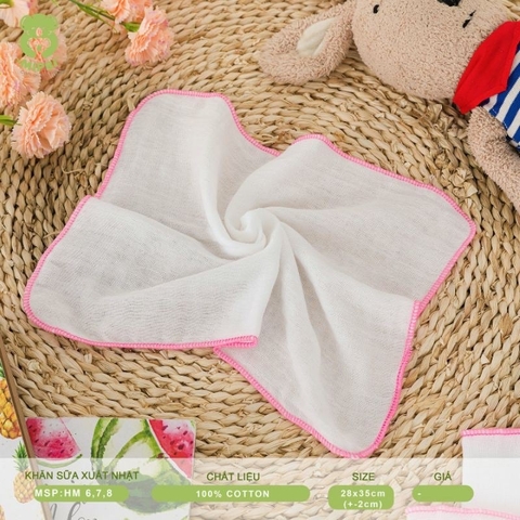 Khăn Sữa Xuất Nhật Mipbi 2 Lớp