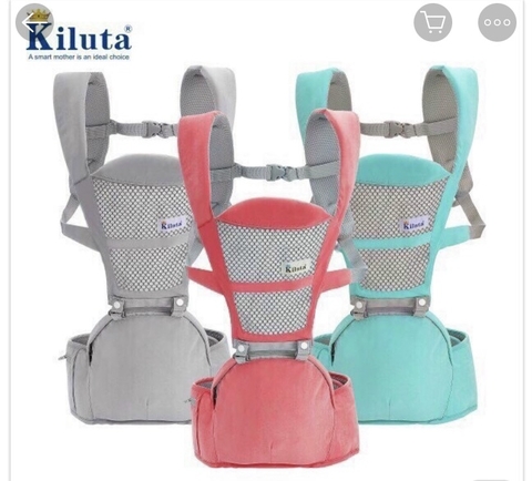 Địu Em Bé 4 Tư Thế, Địu Ngồi Trợ Lực, Chống Gù Cho Bé Gọn Nhẹ Tiện Dụng