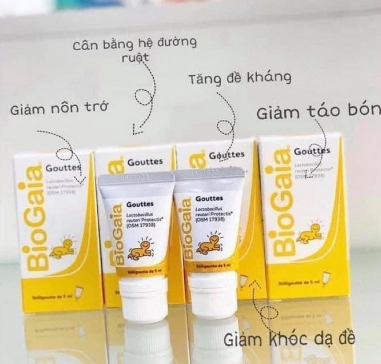 Men Vi Sinh BioGaia Gouttes Cho Trẻ Sơ Sinh Nội Địa Pháp 5ml (Date mới)
