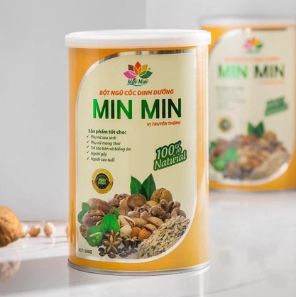 Ngũ Cốc Lợi Sữa Cao Cấp Min Min - Ngũ Cốc Bà Bầu Chuẩn OGRANIC