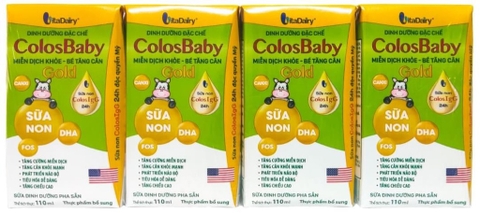 Sữa Pha Sẵn Colosbaby Gold 110ml- thùng 48 hộp( kèm quà tặng)