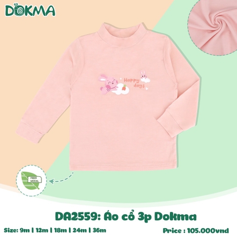 Áo giữ nhiệt cổ 3p Dokma 2559 thu đông 2024