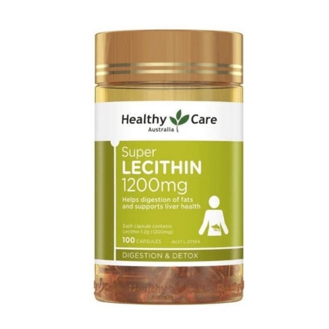 Mầm đậu nành Healthy Care Super LECITHIN 1200mg Úc