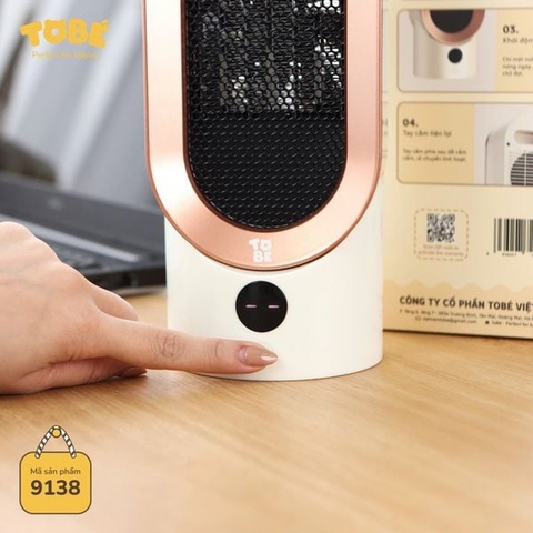 Máy Sưởi TOBE' WILLA MS 9138 ( bảo hành 6 tháng)