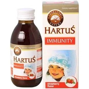 TPCN - Siro Tăng Sức Đề Kháng Hartus Immunity 150ml (Ba Lan) 3m+