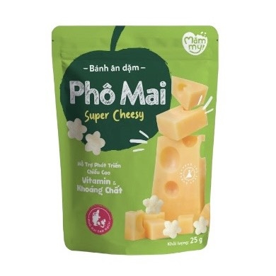 Mămmy -  Bánh Ăn Dặm Phô Mai Super Cheesy