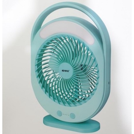 Quạt tích điện để bàn Electric Fan 3 Tốc Độ Và F0336 Có Đèn Led-cao cấp