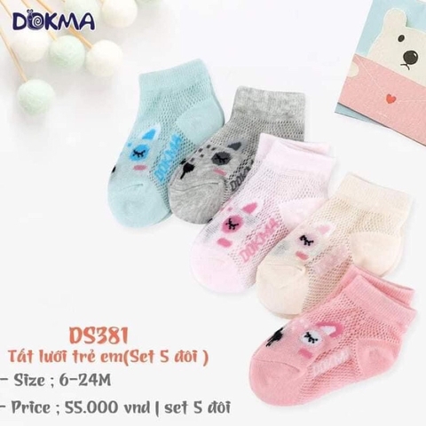 Tất lưới trẻ em Dokma 0-6m