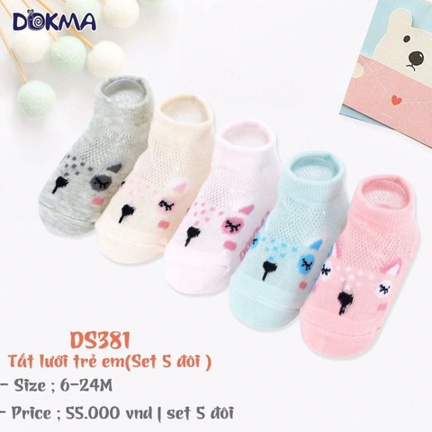 Tất lưới trẻ em Dokma 0-6m
