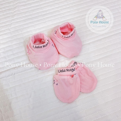 Bao Tay Bao Chân Uala Rogo - Set Bao Tay Chân Sơ Sinh Mềm Mịn Cho Bé Trai, Bé Gái Từ Sơ Sinh