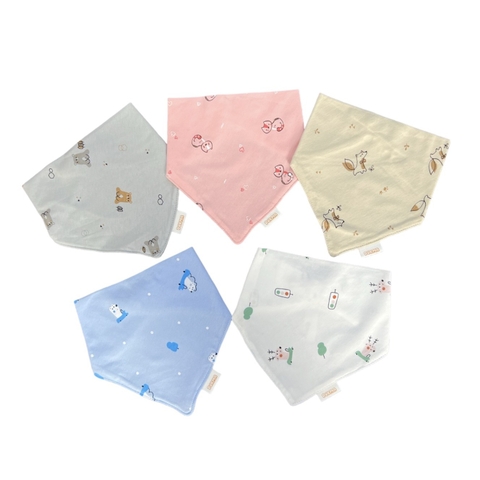 Khăn Tam Giác Cotton Dokma