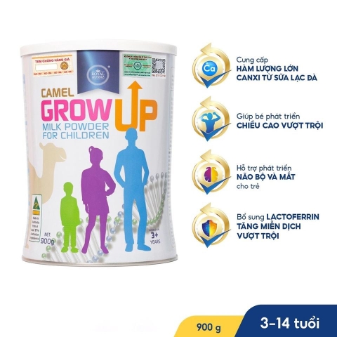 Sữa bột hỗ trợ tăng chiều cao Royal Ausnz Camel Grow Up Milk Powder, 900g