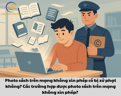 Photo sách trên mạng không xin phép có bị xử phạt không?
