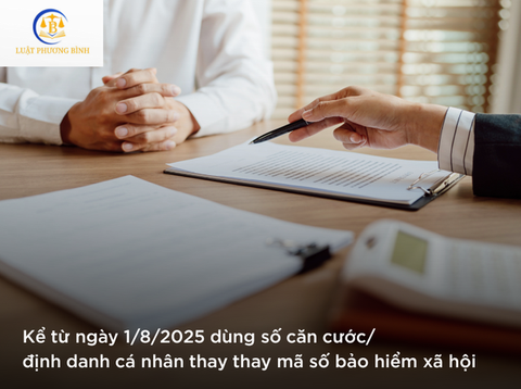 Dùng số căn cước/ định danh cá nhân thay mã số bảo hiểm xã hội