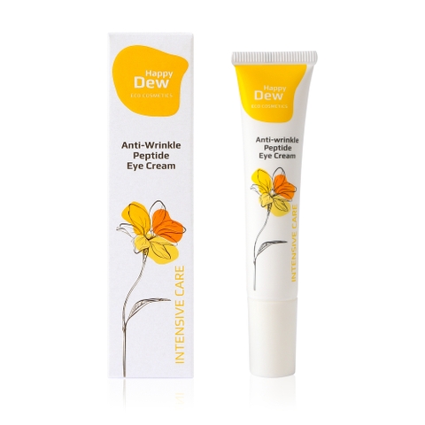 Kem dưỡng chứa Peptide chống nhăn vùng mắt Happy Dew, 15 ml