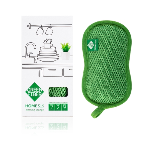 Miếng rửa chén bát Green Fiber HOME S15,