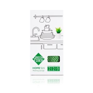 Miếng rửa chén bát Green Fiber HOME S15,