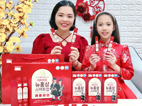 Cách dùng nước hồng sâm cho trẻ em