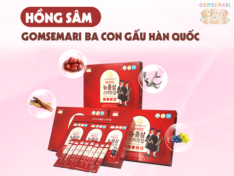 Hồng sâm trẻ em Hàn Quốc – món quà cho sức khỏe con yêu