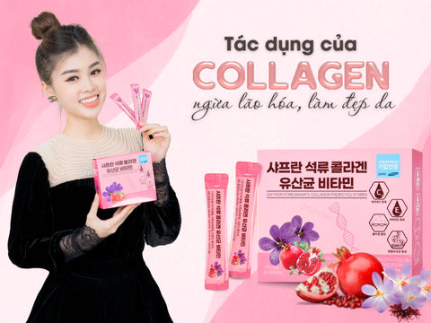Tác dụng của collagen trong việc ngừa lão hóa làm đẹp da