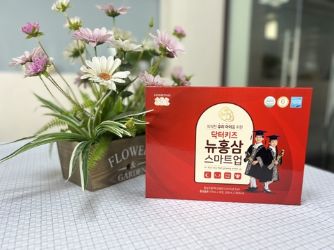 Nước Hồng Sâm Gomsemari Hàn Quốc - Dr.Kids New Red Ginseng Smart Up