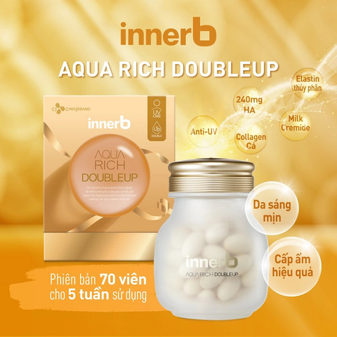 Viên uống cấp nước Innerb Aqua Rich Doubeup 70 viên