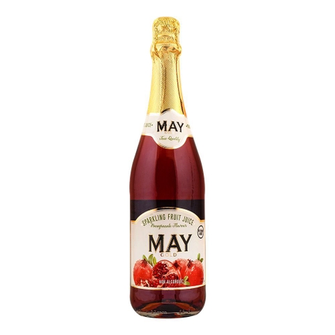 Nước ép trái cây May Pomegranate Sparkling 750ml ( lựu)