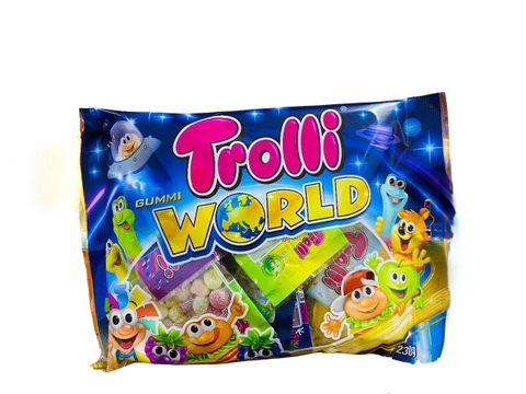 KẸO DẺO TROLLI GUMMI WORLD 230g