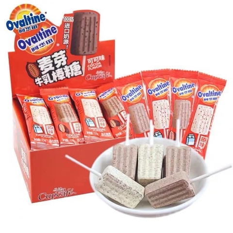 Kẹo que kem sữa lúa mạch Ovaltine 180g ( sữa)