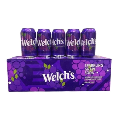 Nước Welch's Nho Mỹ 355ml ( Lốc 12 lon)