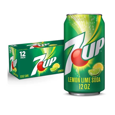 Nước ngọt 7 up Chanh Mỹ 355ml (Lốc 12 lon)