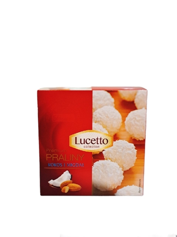 Bánh Socola Lucetto dừa và hạnh nhân 150g ( đỏ)