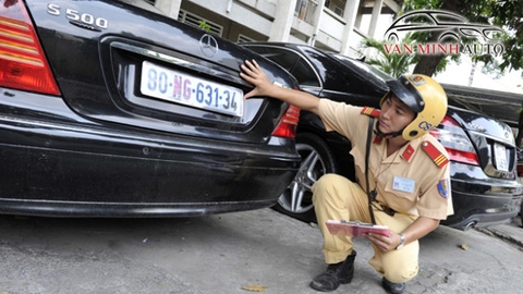 Dịch vụ sang tên xe biển nước ngoài, biển ngoại giao