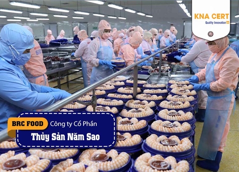 Đào tạo BRC FOOD cho Công ty Cổ phần Thủy sản Năm Sao