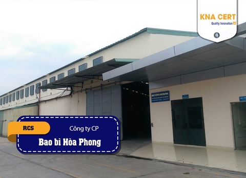 KNA đánh giá RCS và Higg FEM (Pre-audit) cho Công ty CP Bao bì Hòa Phong