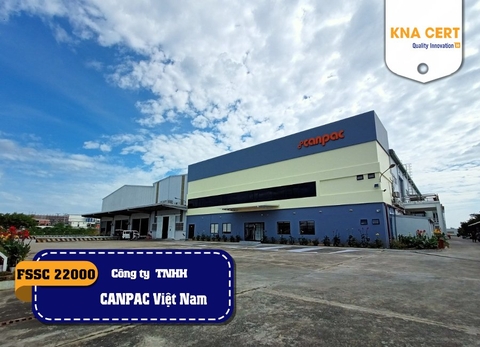KNA đánh giá FSSC 22000 (Pre-audit) cho Công ty TNHH CANPAC Việt Nam