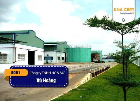 KNA cấp chứng chỉ ISO 9001 & ISO 14001 cho Công ty TNHH Hoá chất & Môi trường Vũ Hoàng