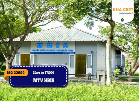 KNA đánh giá ISO 22000 (Pre-audit) cho Công ty TNHH Một thành viên HBIS