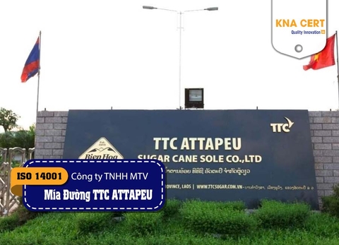 KNA đánh giá ISO 14001 & ISO 45001 (Pre-audit) cho Công ty TNHH MTV Mía Đường TTC ATTAPEU (Lào)