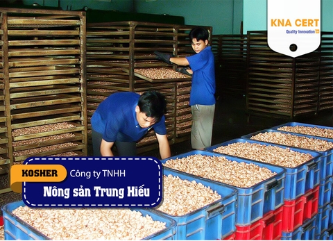 KNA đánh giá Kosher (Pre-audit) cho Công ty TNHH Nông sản Trung Hiếu